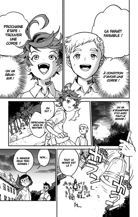 scan manga The Promised Neverland planche 1 vf